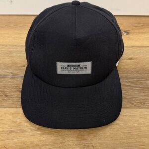 Travis Mathew’s Adjustable Baseball Hat Navy Blue one size